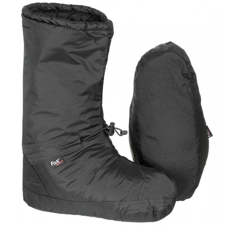 FoxOutdoor FoxOutdoor Polar - Biwakschuhe - winddicht - Einheitsgröße - schwarz Stiefel von FoxOutdoor