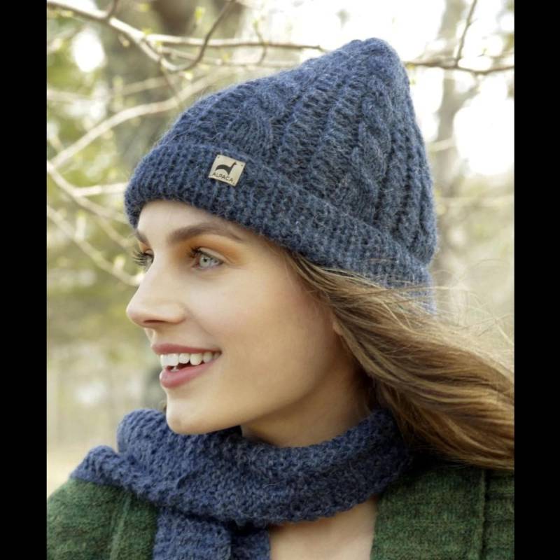 Alpaka Zopfmuster Mütze Weich, Warm, Handgemacht Usa Alpaka Zopfmuster Mütze Weich, Warm, Handgemacht Usa von FoxWireFarmAlpacas