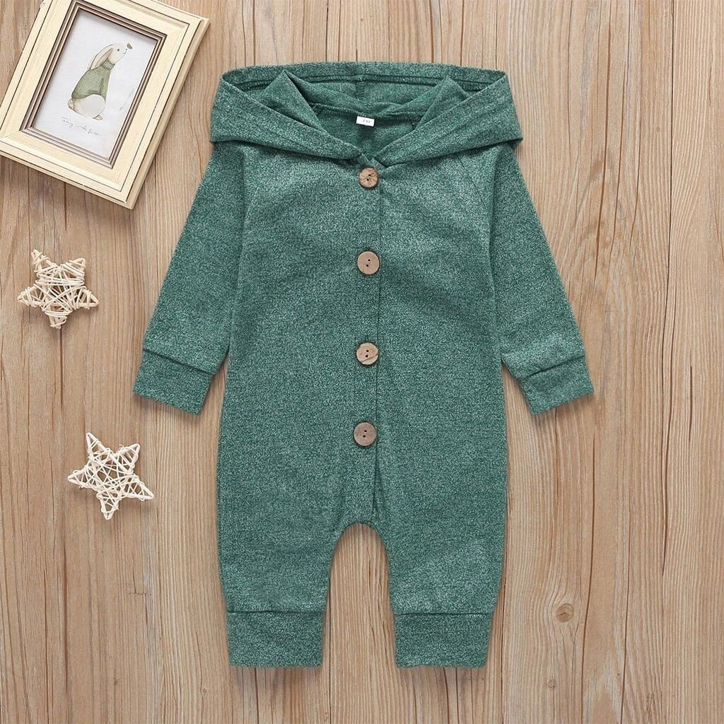 Baby Jungen Kleidung Langarm Strickjacke | 3M-12M Outfit |Baby Weiche Body Button Up Einteiler Babykleidung von FoxandBlankie