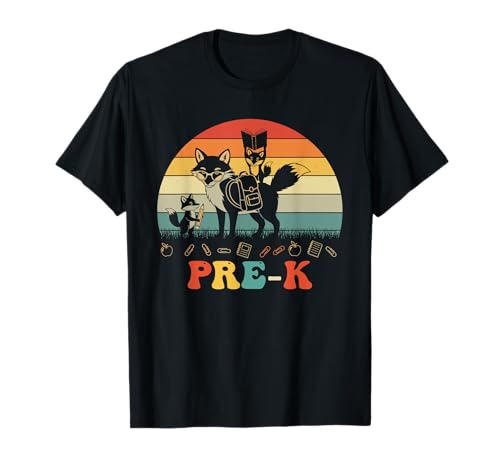 Lustiger Pre-K Fox, Schulanfang, Lehrer, Schüler, Jungen, Mädchen, Kind T-Shirt Lustiger Pre-K Fox, Schulanfang, Lehrer, Schüler, Jungen, Mädchen, Kind T-Shirt von Foxes Lovers First Day of School Pre-K