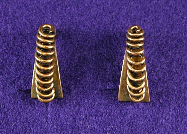 1950S Vintage Kupferohrringe | Nr. 469 1950S Vintage Kupferohrringe | Nr. 469 von FoxfireVintageJewelr