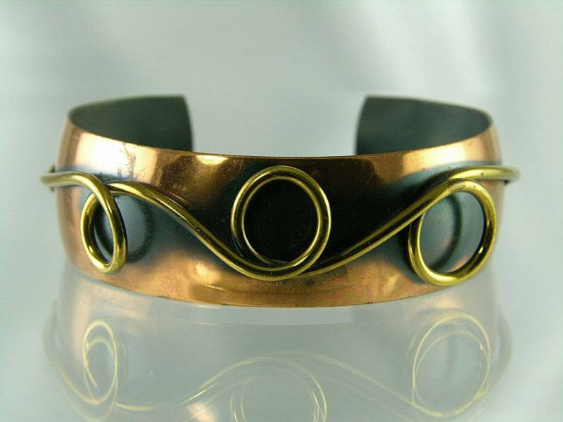 Vintage Mid Century Kupfer Armreif | No. 1004 Vintage Mid Century Kupfer Armreif | No. 1004 von FoxfireVintageJewelr