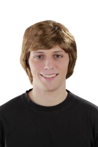 Braune Kurzhaarperücke Perücke Kurzhaar Braun Kurz Haar Perrücke von Foxxeo