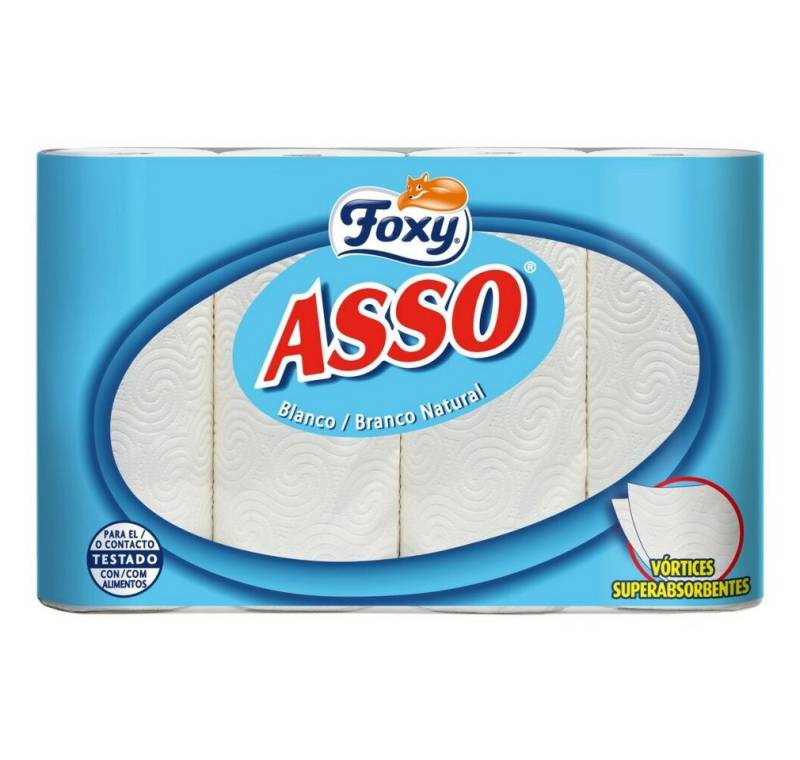 Foxy Gesichtsreinigungstuch Küchenpapier Pack 4 von Foxy