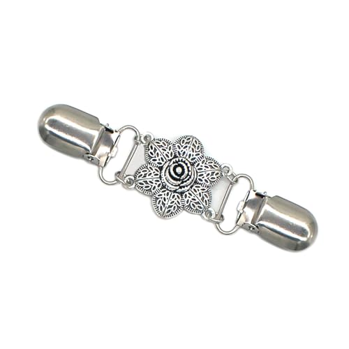 Einzigartiger Blumen-Deko-Clip, stilvolle Damen-Kleidungsklammer, bequemer Schalnadel, Kopf-Accessoire-Clip für kaltes Wetter Einzigartiger Blumen-Deko-Clip, stilvolle Damen-Kleidungsklammer, bequemer Schalnadel, Kopf-Accessoire-Clip für kaltes Wetter von Fpbiagoq