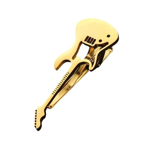 Kreative Gitarren-Krawattenklammer für Herren, Instrument, Hals, Klasse, Pita, Krawatte, Schnalle, Hochzeit, Business, Alltag, modische Krawattenklammer Kreative Gitarren-Krawattenklammer für Herren, Instrument, Hals, Klasse, Pita, Krawatte, Schnalle, Hochzeit, Business, Alltag, modische Krawattenklammer von Fpbiagoq