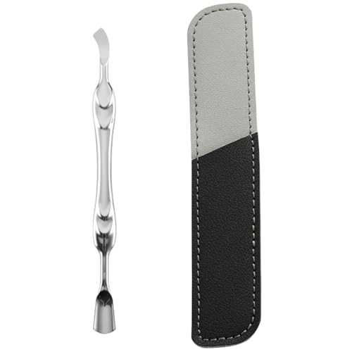 Nagelhautschieber und Gabel Edelstahl Nagelhautschieber Entferner Nagel Nagelhautschneider Nagel Nagelhautschieber und Gabel Edelstahl Nagelhautschieber Entferner Nagel Nagelhautschneider Nagel von Fpbiagoq