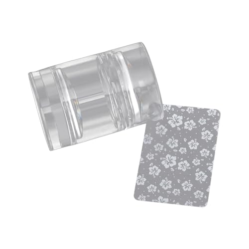 Set mit französischem Silikon-Nagelkunst-Stempel, Schaber, runder Körper, Gelee-Stempel, Nagelkunst, Maniküre, Design-Stempel und Schaber Set mit französischem Silikon-Nagelkunst-Stempel, Schaber, runder Körper, Gelee-Stempel, Nagelkunst, Maniküre, Design-Stempel und Schaber von Fpbiagoq