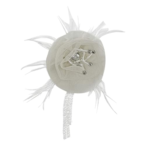 Vintage Blumenbrosche Anstecknadel Anstecknadel Pelzquaste Feder Brosche Corsage für Frauen Dinnerparty Vintage Blumenbrosche Anstecknadel Anstecknadel Pelzquaste Feder Brosche Corsage für Frauen Dinnerparty von Fpbiagoq