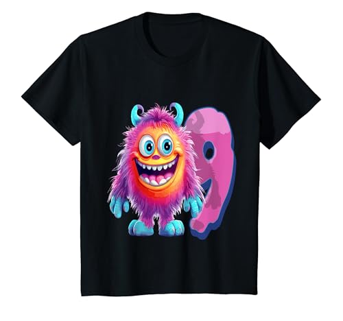 Kinder Kinder-Monster-Design – Neun Jahre – 9. Geburtstag Monster T-Shirt Kinder Kinder-Monster-Design – Neun Jahre – 9. Geburtstag Monster T-Shirt von Fr Birthday Gifts For Little Monsters