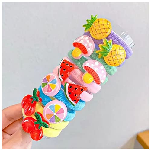 Stirnband Damen 1. 0pcs / Set mädchen cartoon tier gummi band haarzusätze süßigkeiten farbe niedlich haar seil prinzessin elastizität haarband headwear Stirnband Damen Winter (Size : Style-1) von FrEshn