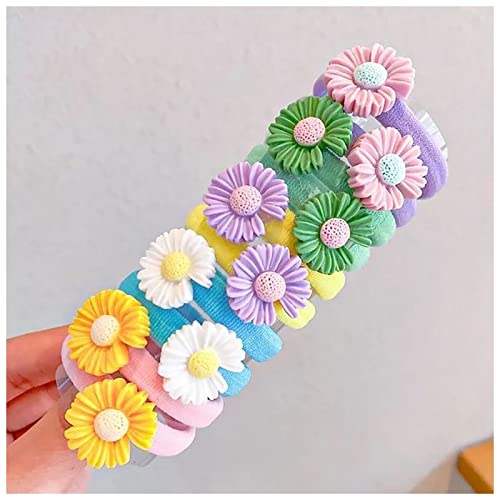 Stirnband Damen 1. 0pcs / Set mädchen cartoon tier gummi band haarzusätze süßigkeiten farbe niedlich haar seil prinzessin elastizität haarband headwear Stirnband Damen Winter (Size : Style-7) von FrEshn