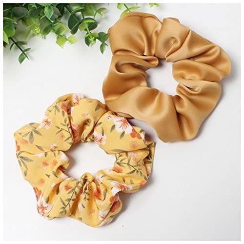 Stirnband Damen 2 teile/los Streifen und Punkte Elastische Scrunchies Haarband Hair Seil Krawatte Mode Stipe for Frauen Mädchen Stirnband Damen Winter (Size : A5) von FrEshn