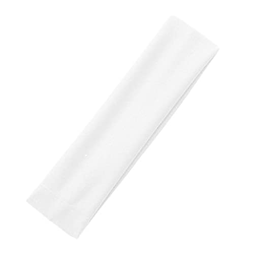 Stirnband Damen Feste Sports Stirnband Frauen Mode Elastische Haarbänder Laufen Fitness Yoga Headwear Weibliche Stretch Wash Makeup Haar Zubehör Gesichtswaschstirnband (Size : White) von FrEshn