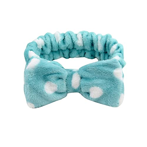 Stirnband Damen Weiche Stirnband Hairband Elastische Haarband for Frauen Mädchen Waschgesicht Turban Headwear Haarschmuck Gesichtswaschstirnband (Size : 19) von FrEshn