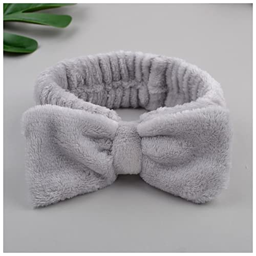 Stirnband Damen Weiche Stirnband Hairband Elastische Haarband for Frauen Mädchen Waschgesicht Turban Headwear Haarschmuck Gesichtswaschstirnband (Size : 4) von FrEshn