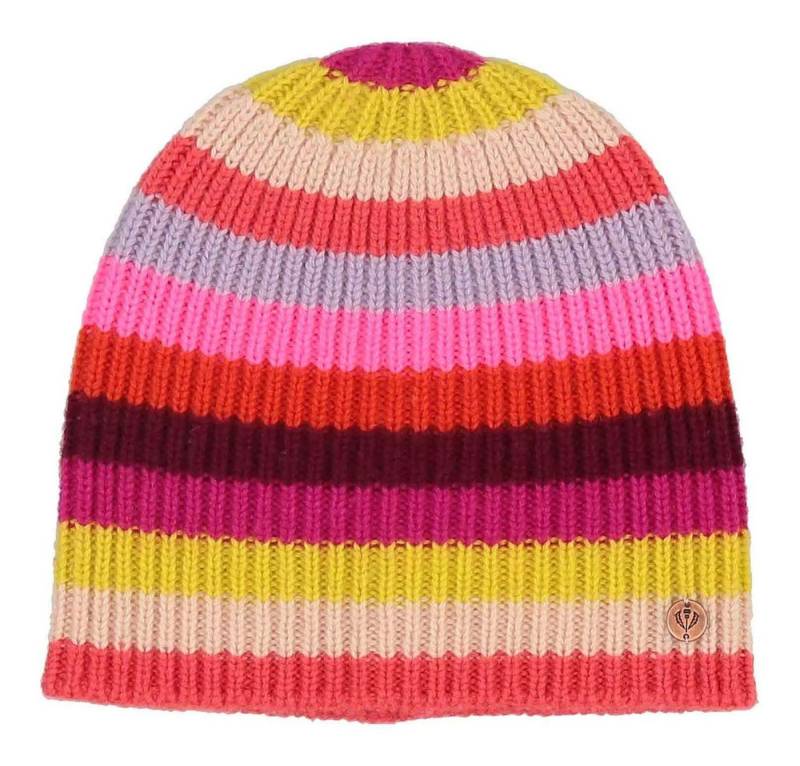 Fraas Beanie Signature Multi Stripe Knit Slouch Beanie von Fraas