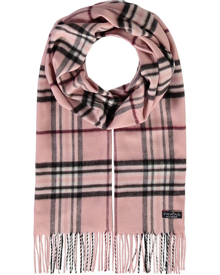 Fraas Modeschal Cashmink® Schal mit FRAAS Plaid Karo, (1-St), Co2 neutral von Fraas