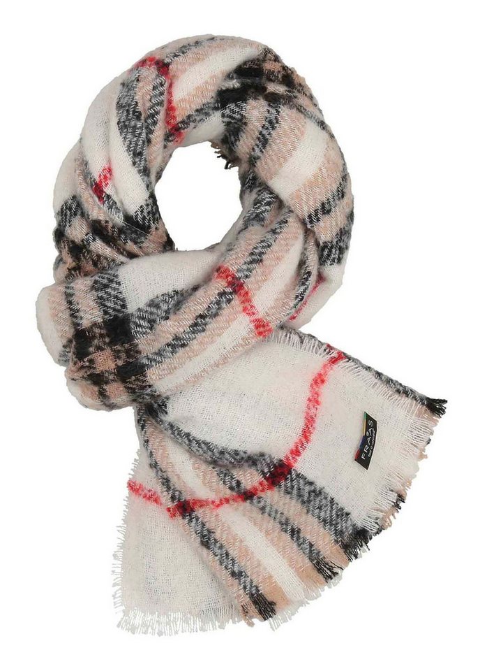 Fraas Modeschal Cashmink Scarf With FRAAS Plaid von Fraas