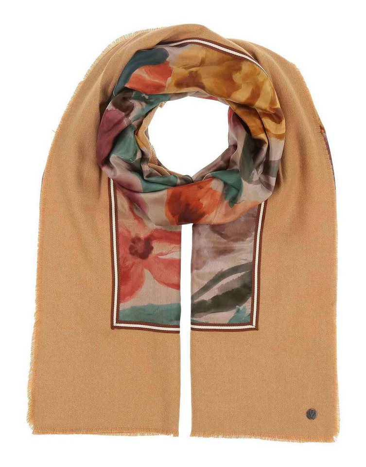 Fraas Modetuch Patchwork Stole With Floral Print von Fraas