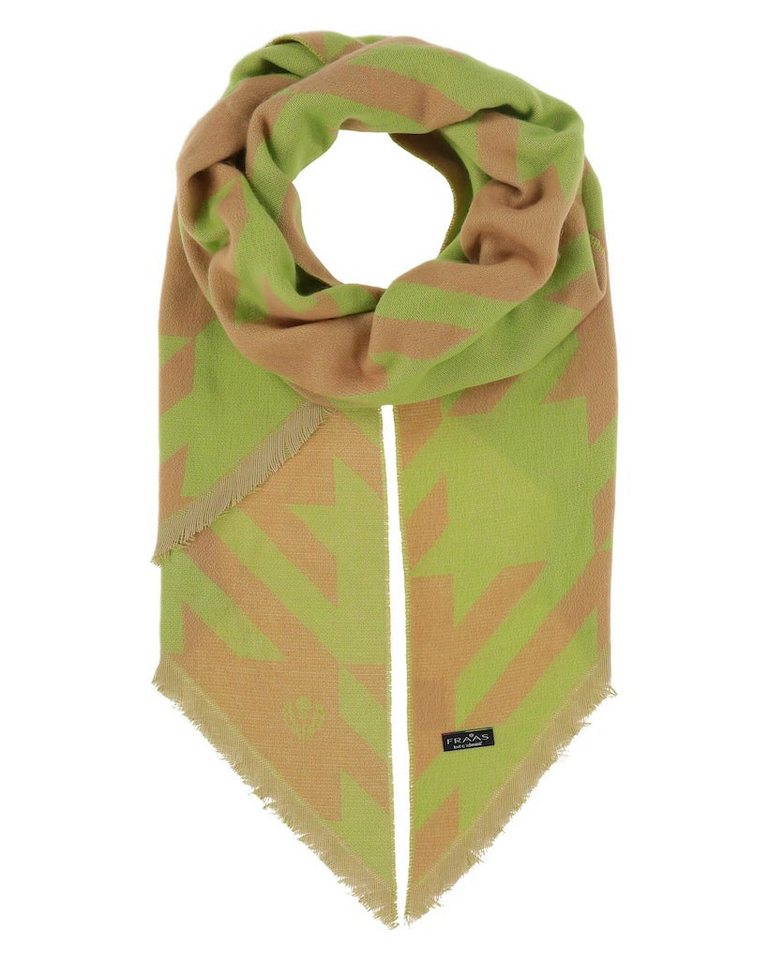 Fraas Modetuch Polyester Schal apple green von Fraas
