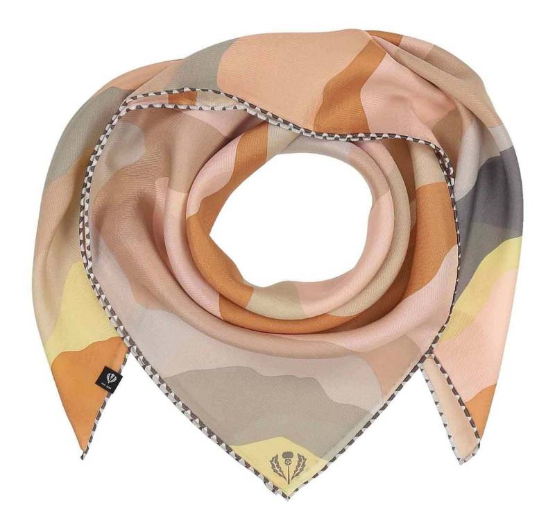 Fraas Modetuch Silk Crepe Scarf In Wave-Design von Fraas