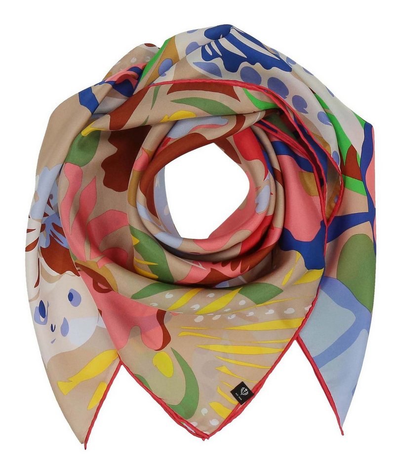 Fraas Modetuch Silk Stole With Floral Print von Fraas