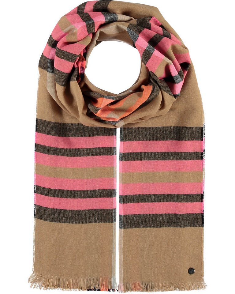 Fraas XXL-Schal Polyacrylstola, (1, mit Schnittfransen), Made in Germany von Fraas