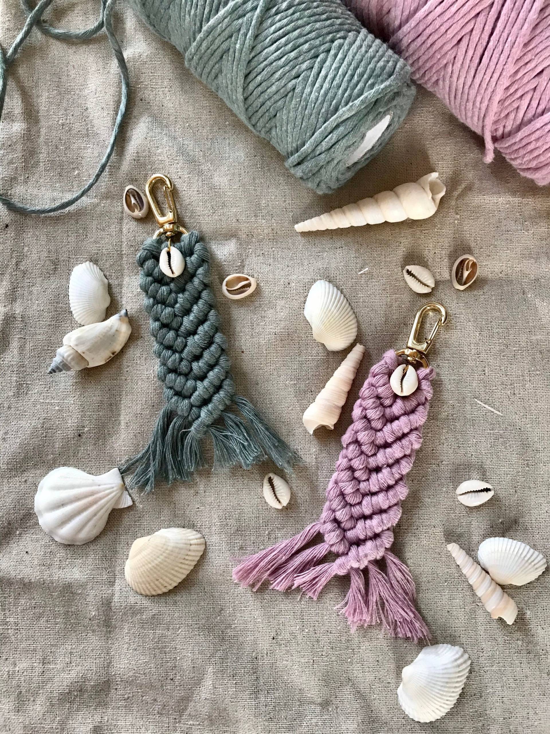 Mermaid Keychain Mermaid Keychain von FraeleinBoHo