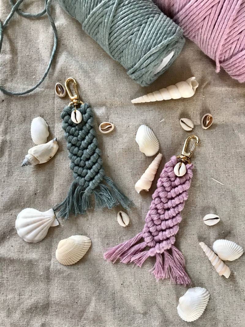 Mermaid Keychain Mermaid Keychain von FraeleinBoHo