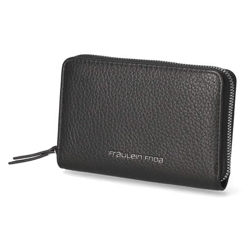 Fräulein Frida FF13-21-SS25,100 Geldbörse Synthetik Damen in schwarz von Fräulein Frida
