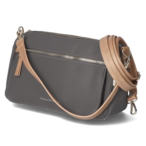 Fräulein Frida FF2016,800 Handtasche Textil & Synthetik Damen in grau Fräulein Frida FF2016,800 Handtasche Textil & Synthetik Damen in grau von Fräulein Frida