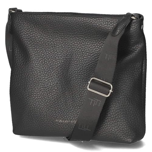 Fräulein Frida FF2027,100 Handtasche Textil & Synthetik Damen in schwarz von Fräulein Frida