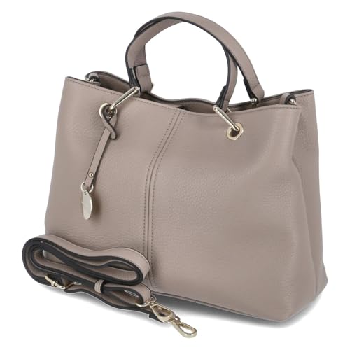 Fräulein Frida FF2041,900 Handtasche Synthetik Damen in beige von Fräulein Frida