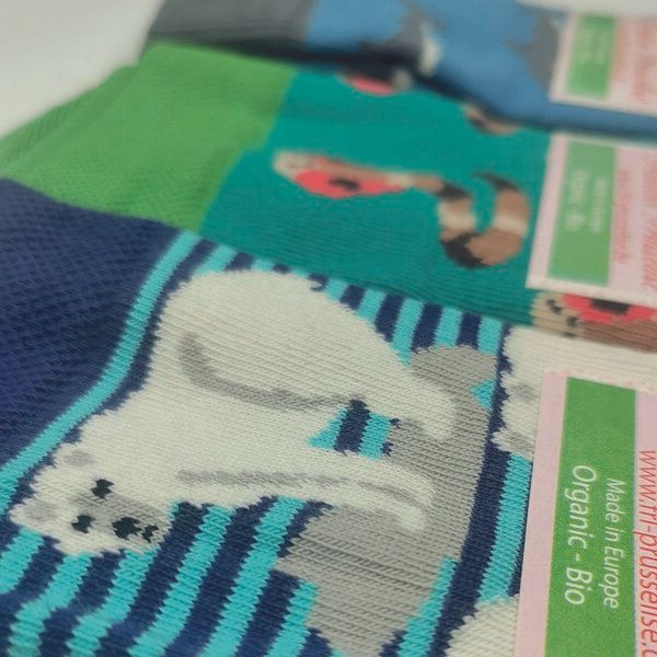 Fräulein Prusselise 3er spezial Socken Pack Tiere, Eisbär, Kobra, Hai, bunt Fräulein Prusselise 3er spezial Socken Pack Tiere, Eisbär, Kobra, Hai, bunt von Fräulein Prusselise