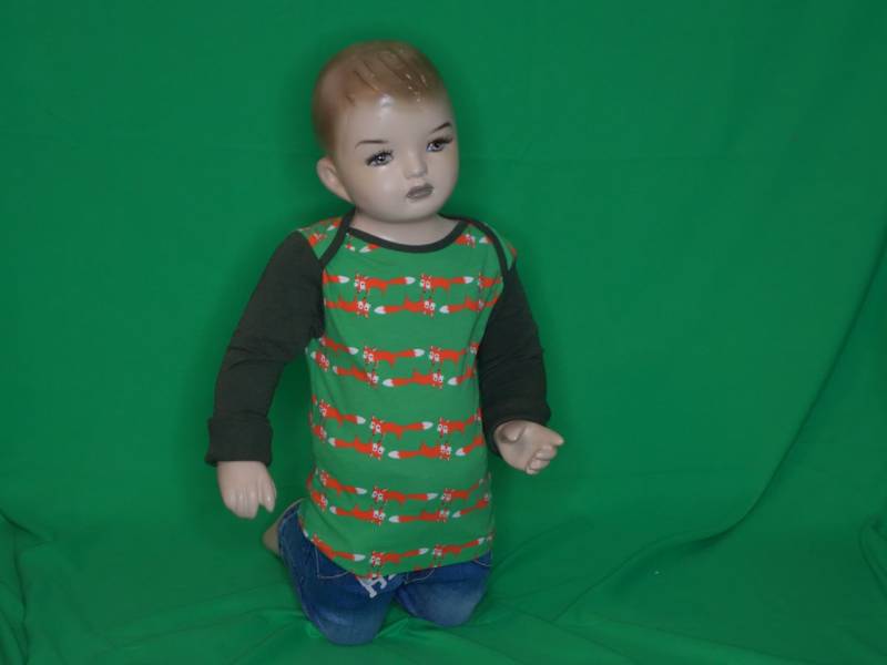 Fräulein Prusselise Longsleeve grün unisex Fuchs von Fräulein Prusselise