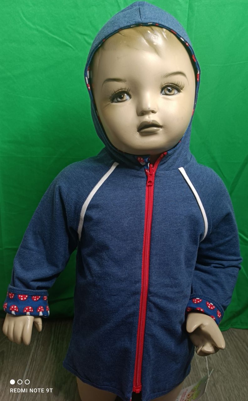 Fräulein Prusselise Strickjacke blau Junge oder Mädchen von Fräulein Prusselise