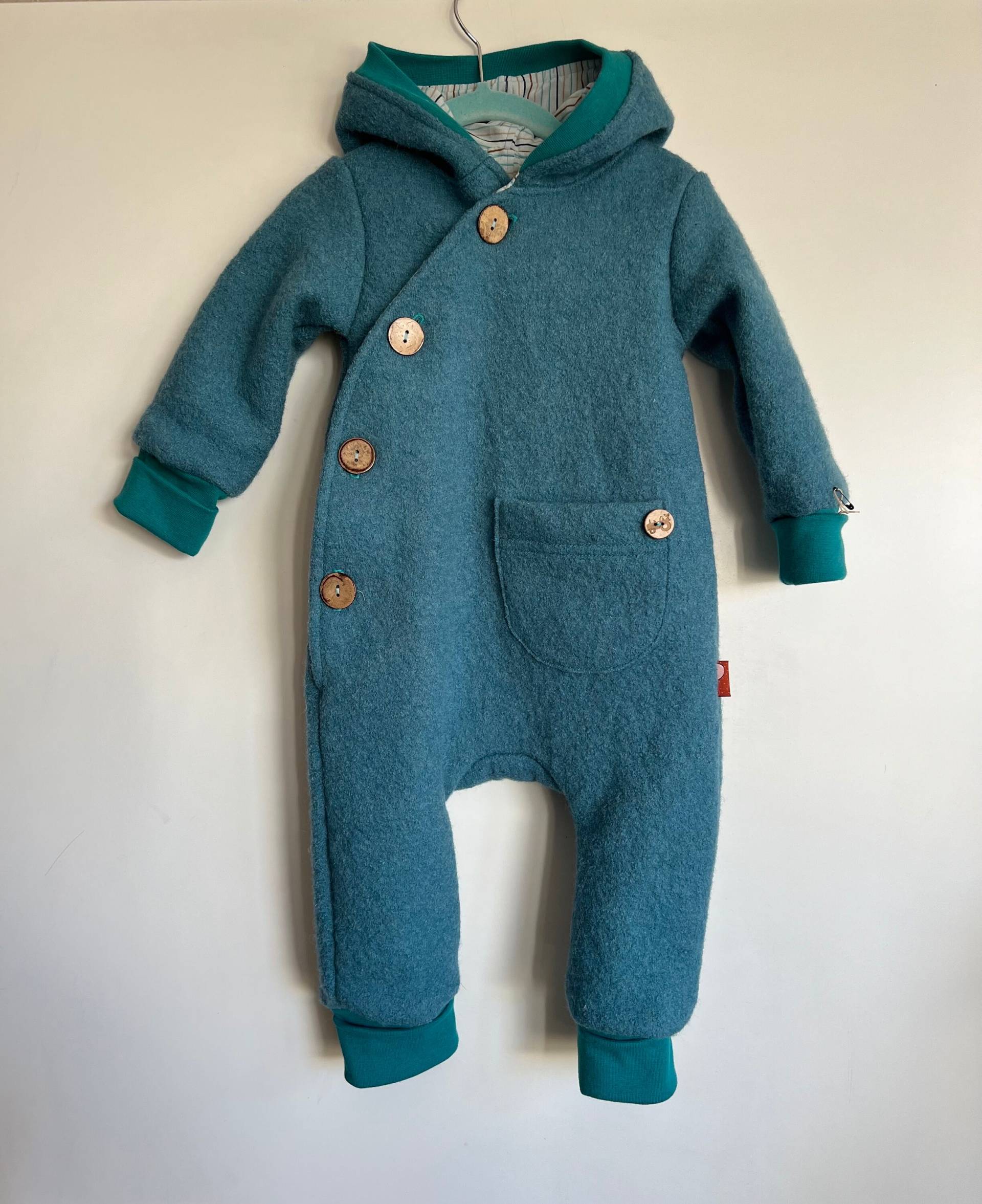 Wollwalk Overall 74/80 von FraeuleinAnnA