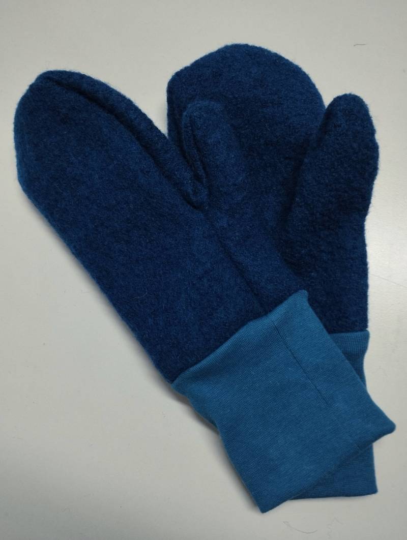 Handschuhe Fäustlinge Wolle Erwachsene Osz von FraeuleinHerta