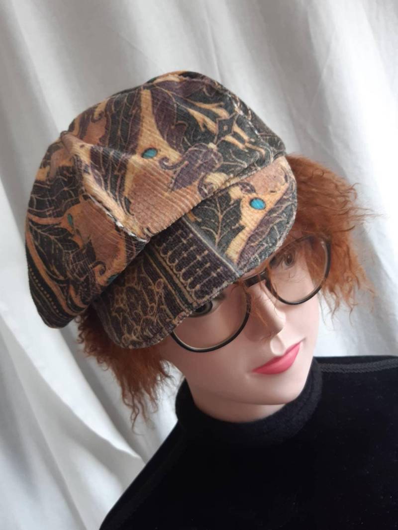 Ballonmütze Aus Mustercord von FraeuleinLina