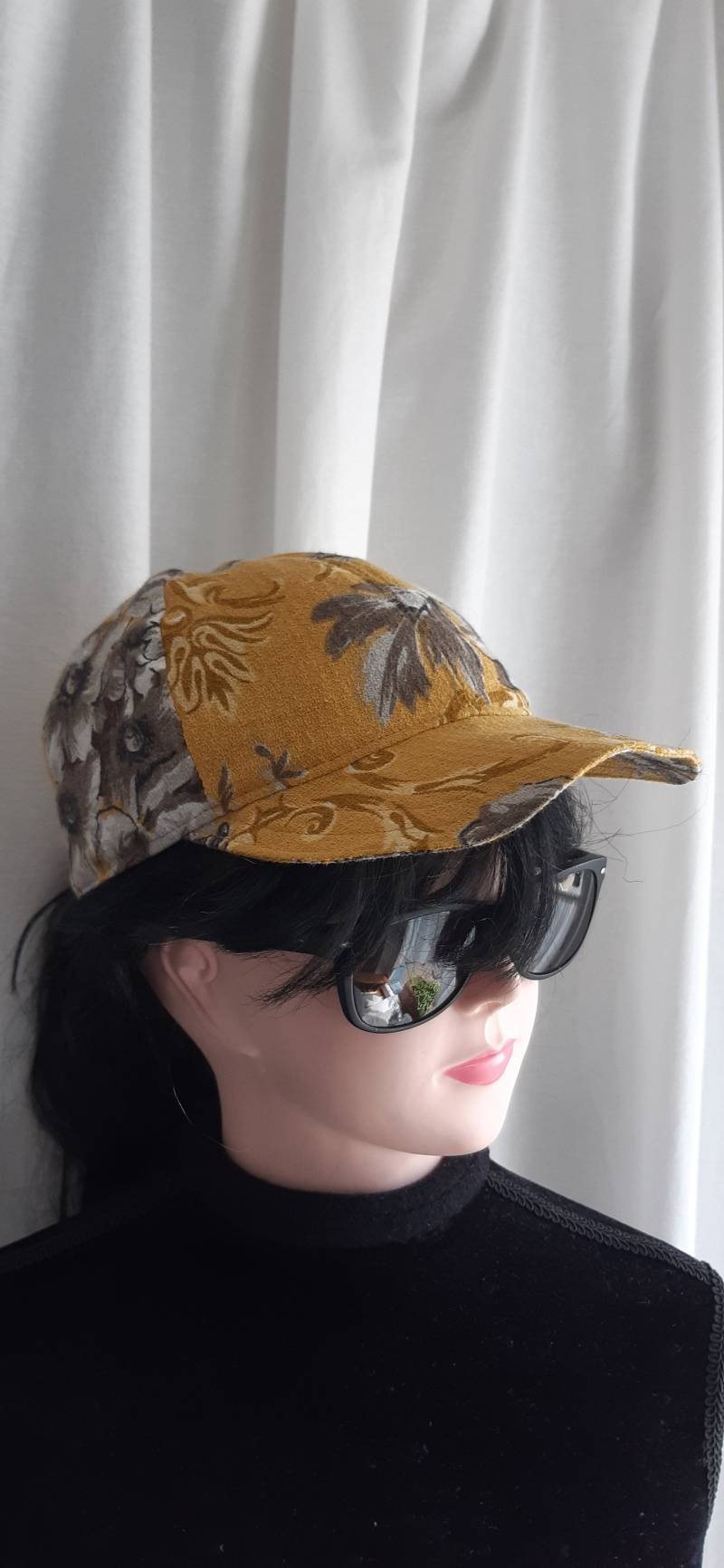 Basecap Aus Vintagestoff von FraeuleinLina