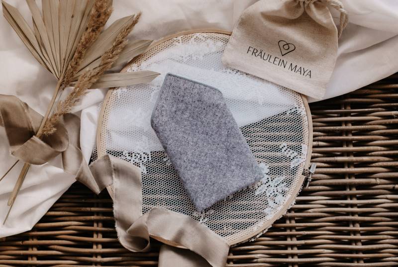 Krawatte Einstecktuch Grau Für Herren - Passend Zu Hosenträgern & Fliege Standesamt Oder Trauung von FraeuleinMaya