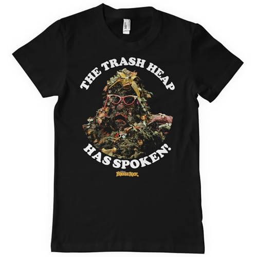 Fraggle Rock Offizielles Lizenzprodukt The Trash Heap Has Spoken Herren-T-Shirt (Schwarz), XX-Large von Fraggle Rock