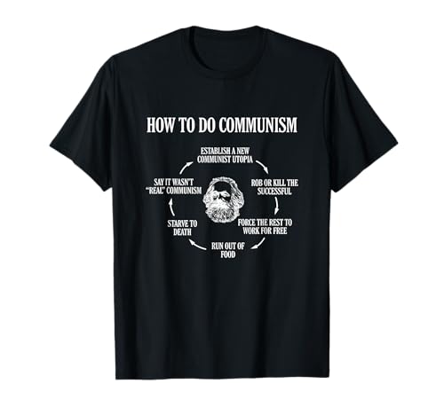 Wie man Kommunismus Lustiges Antikommunismus Meme macht T-Shirt Wie man Kommunismus Lustiges Antikommunismus Meme macht T-Shirt von Fragile Communism Apparel