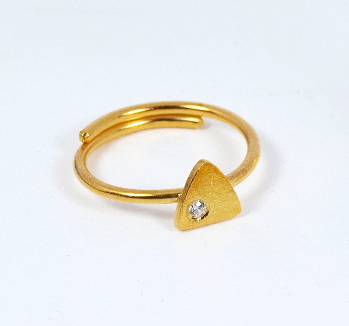 Dreieck Dünner Ring Zirkon Einstellbar Stapeln Zierliche Einfach Schmuck Frauen Geschenk Dreieck Dünner Ring Zirkon Einstellbar Stapeln Zierliche Einfach Schmuck Frauen Geschenk von FragkiskiDesigns