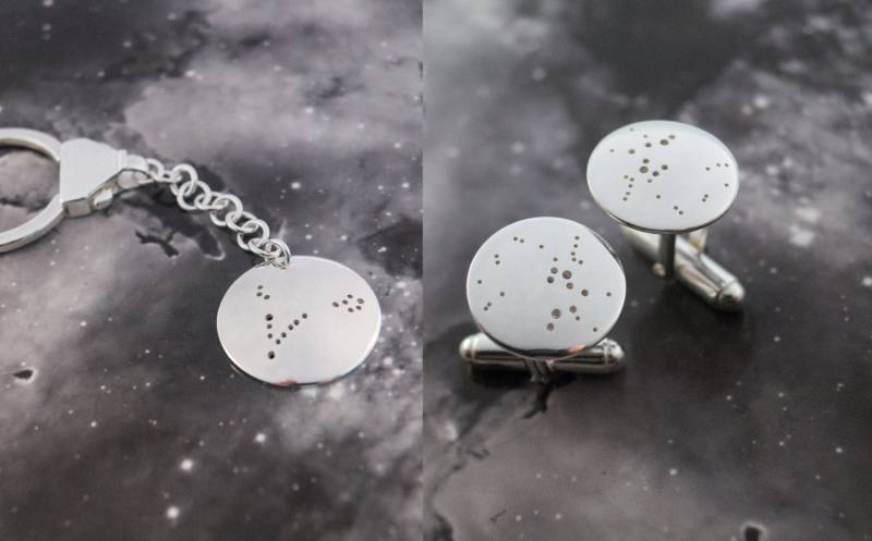 Schlüsselanhänger & Manschettenknöpfe von FragmentDesignsEtsy