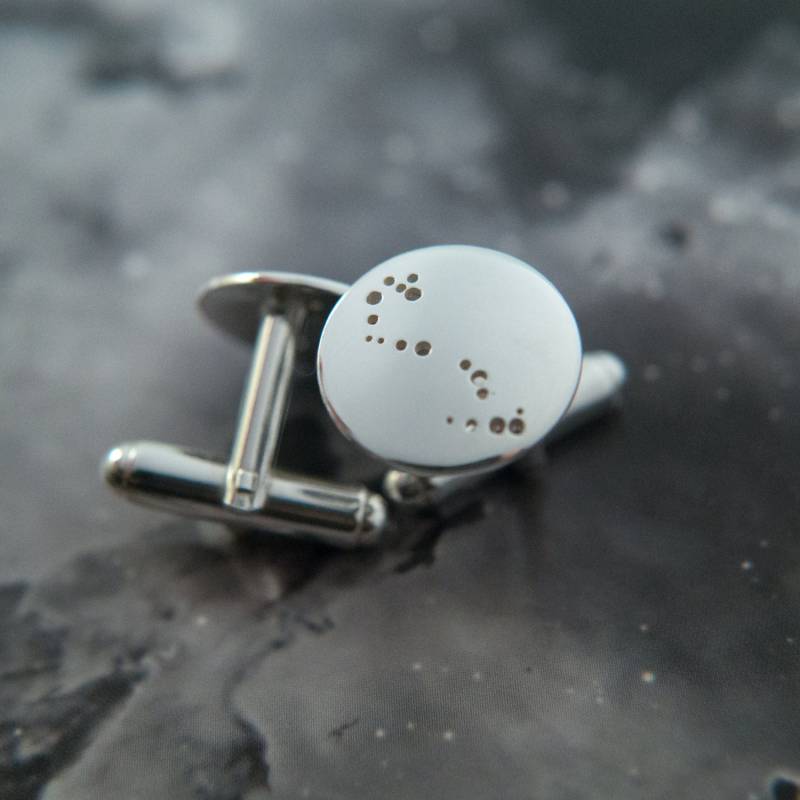 Silber Skorpion Manschettenknöpfe Sterling Manschettenknöpfe Mit Dem Sternbild Skorpion von FragmentDesignsEtsy