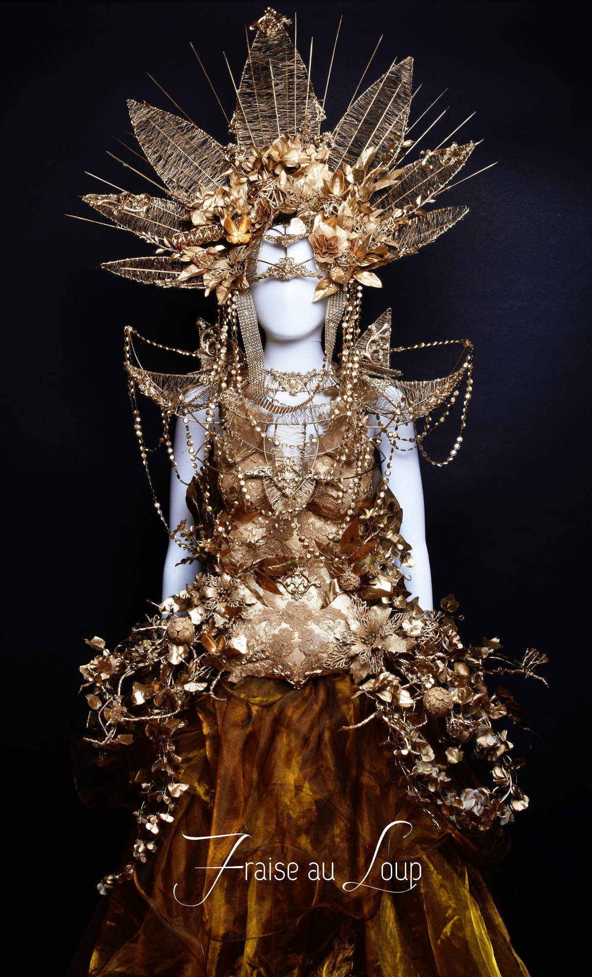 Venus Kostüm - Königin Majestätisch Königlich Ball Gala Karneval Venedig Prinzessin Cosplay Fee von FraiseauLoupCostumes
