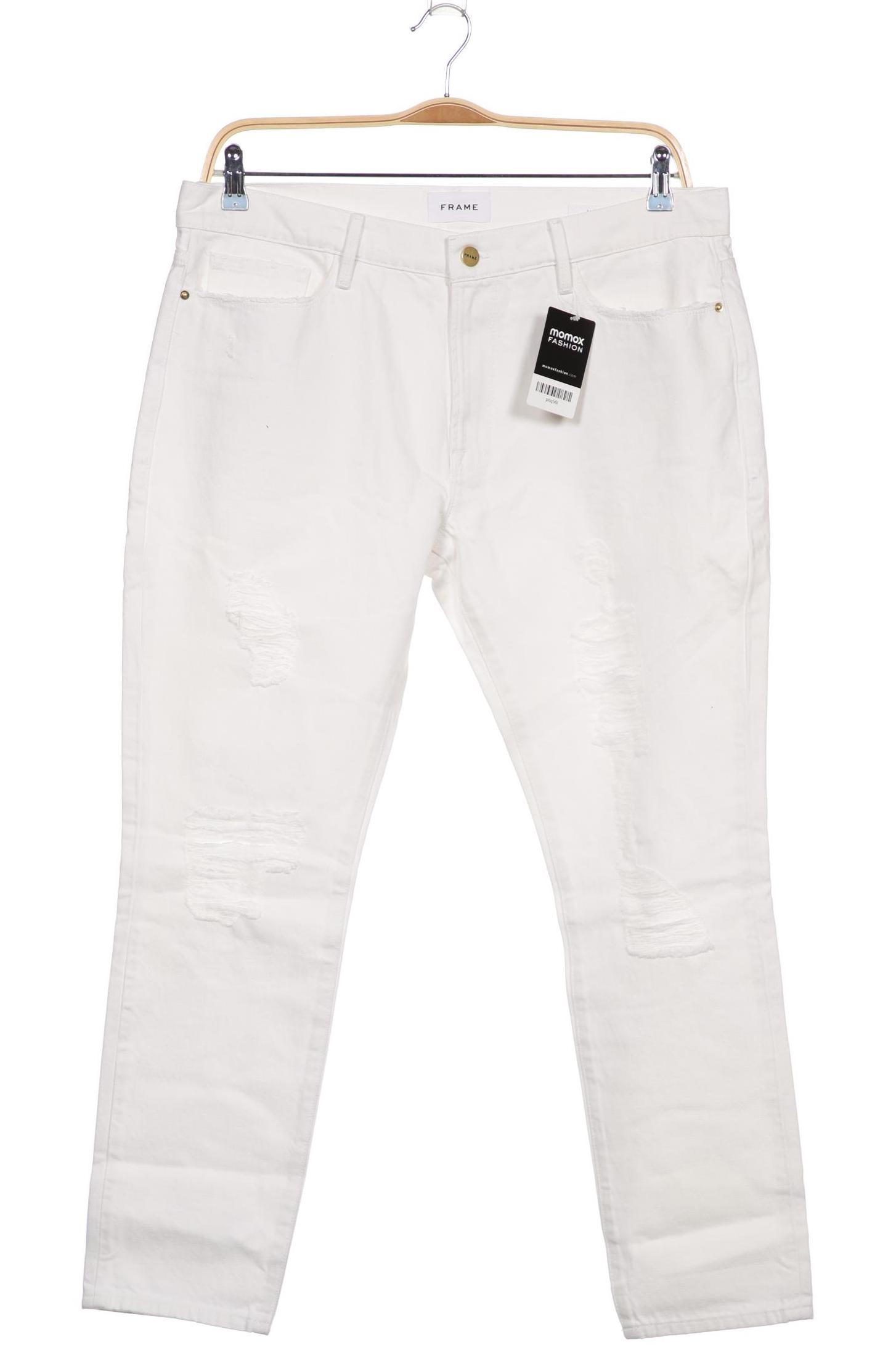 Frame Damen Jeans, weiß von Frame