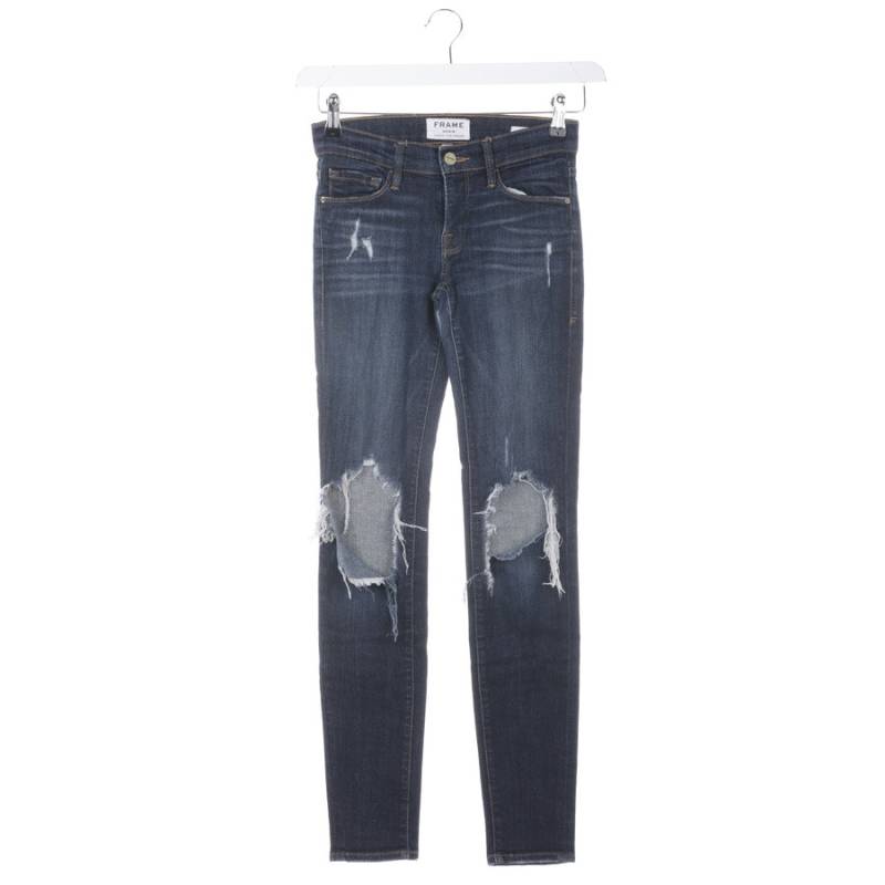Frame Skinny Jeans W24 Dunkelblau von Frame
